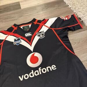 vintage Vodafone Canterbury New Zealand warriors jersey XL